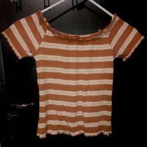 Charlotte Russe of the shoulder top